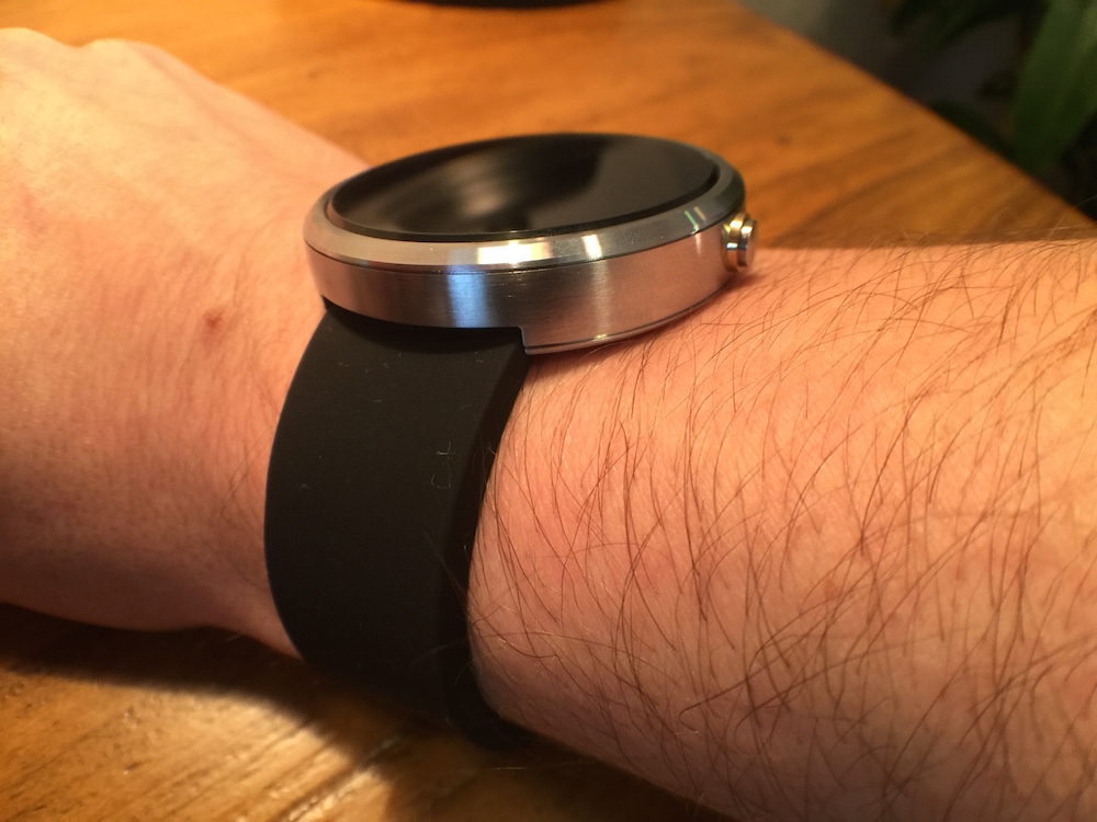 Moto 360 rubber strap