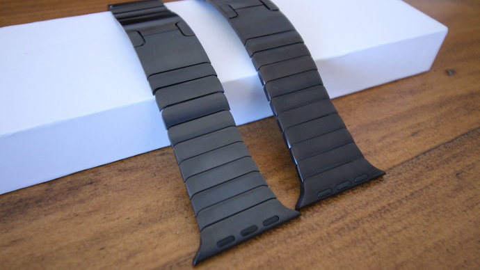 Apple watch link bracelet vs replica